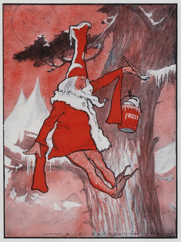 Jack Frost (renkli lito) by Albert Edward Jackson