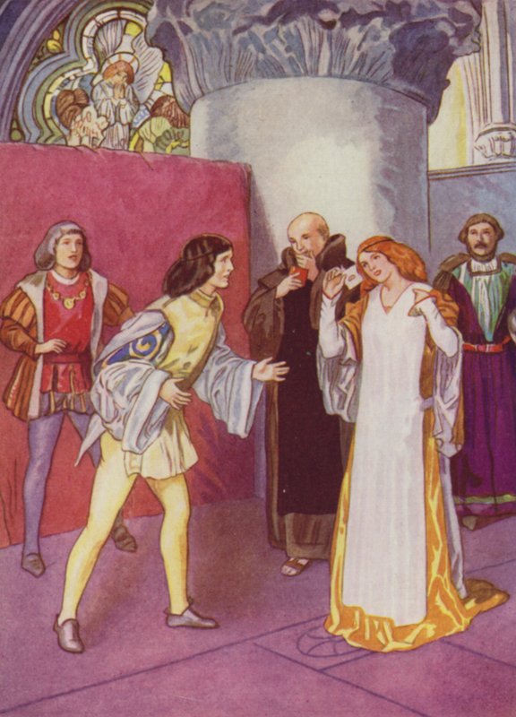 Shakespeare: Hiçbir Şey Hakkında Çok Fazla Gürültü (renkli lito) by Albert Edward Jackson
