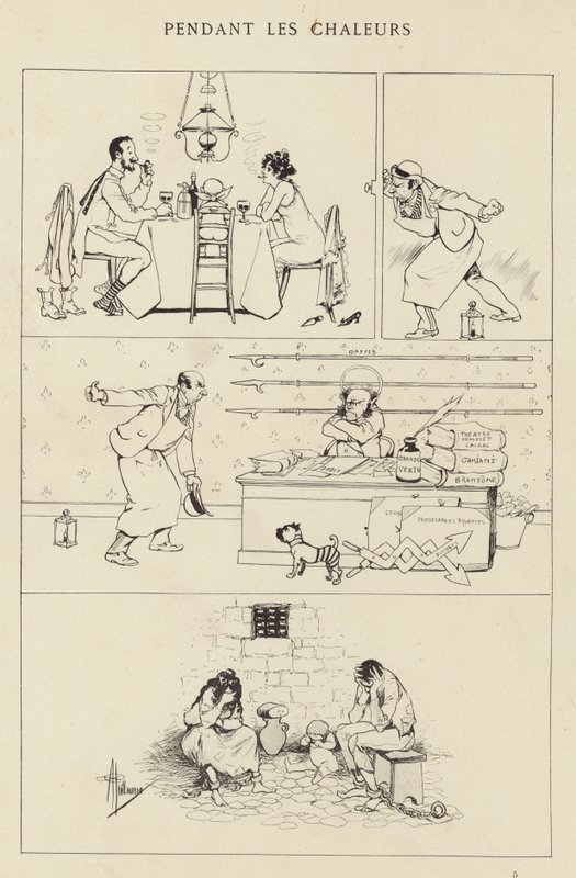 Elemeler sırasında by Albert Guillaume