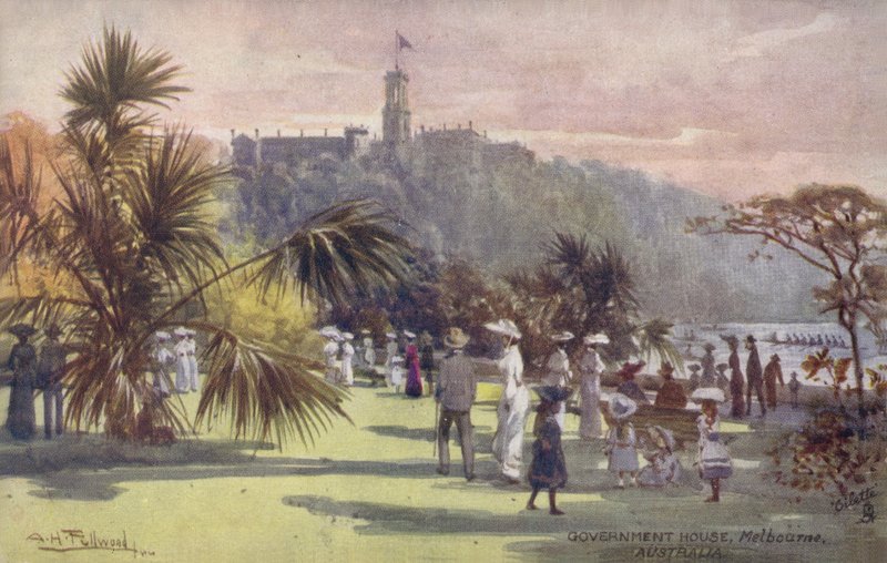 Hükümet Konağı, Melbourne, Avustralya by Albert Henry Fullwood