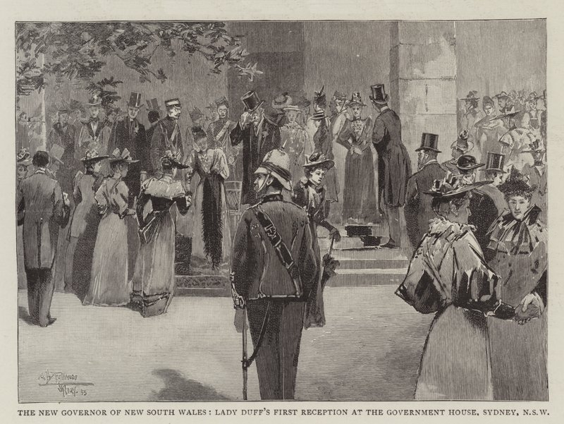 The New Governor of New South Wales, Lady Duff