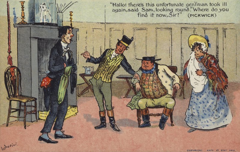 Pickwick kağıtları by Albert Jnr. Ludovici