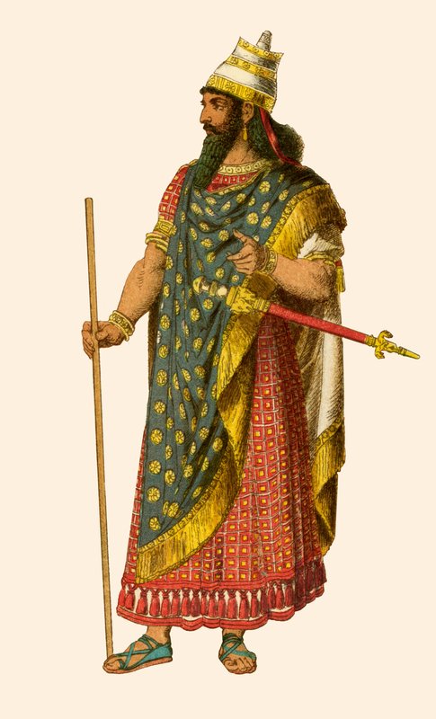 Asur kralı by Albert Kretschmer