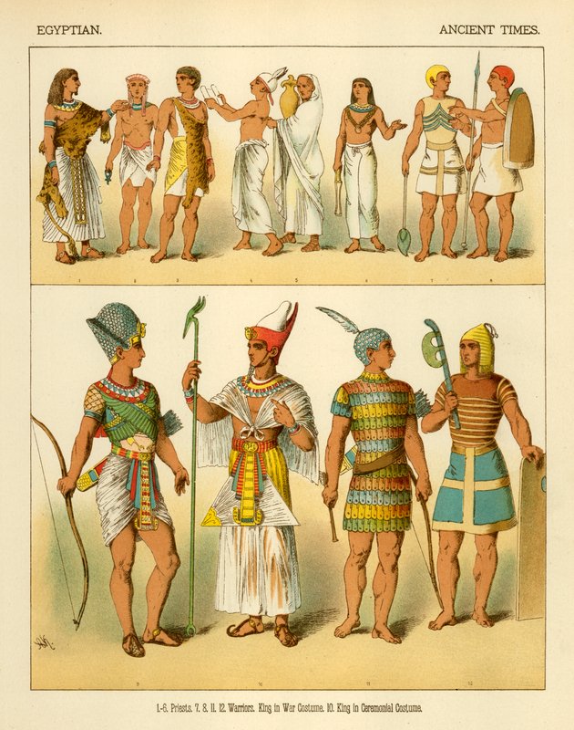 Mısır Kostümleri by Albert Kretschmer