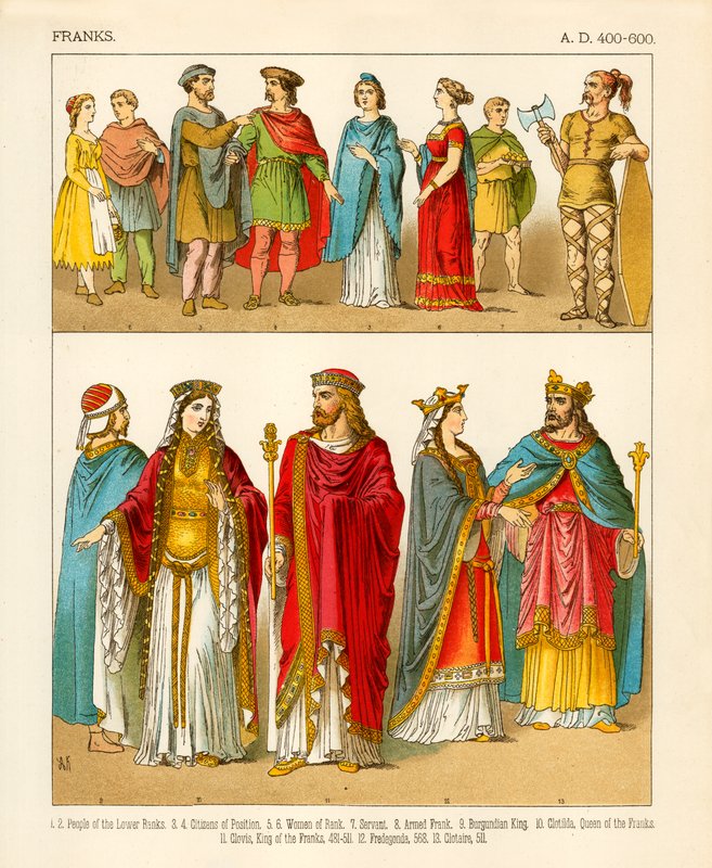Franklar 400-600 AD by Albert Kretschmer