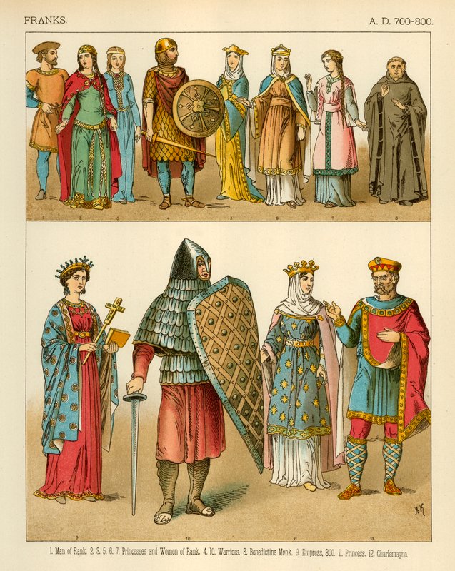 Franklar 700-800 AD by Albert Kretschmer