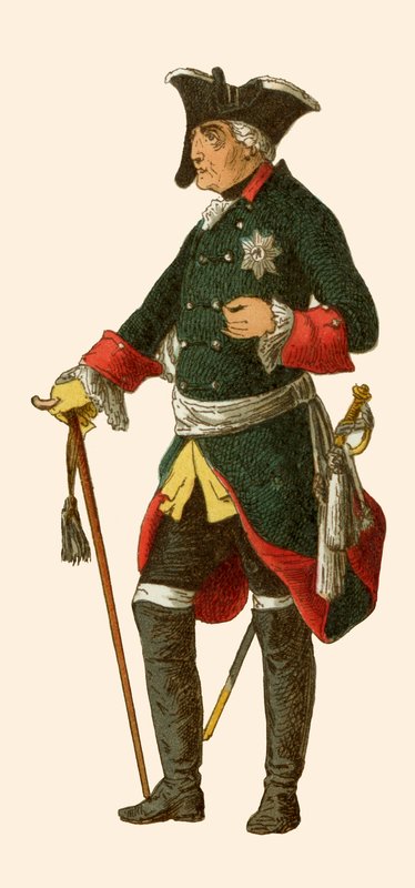 II. Friedrich, Büyük by Albert Kretschmer