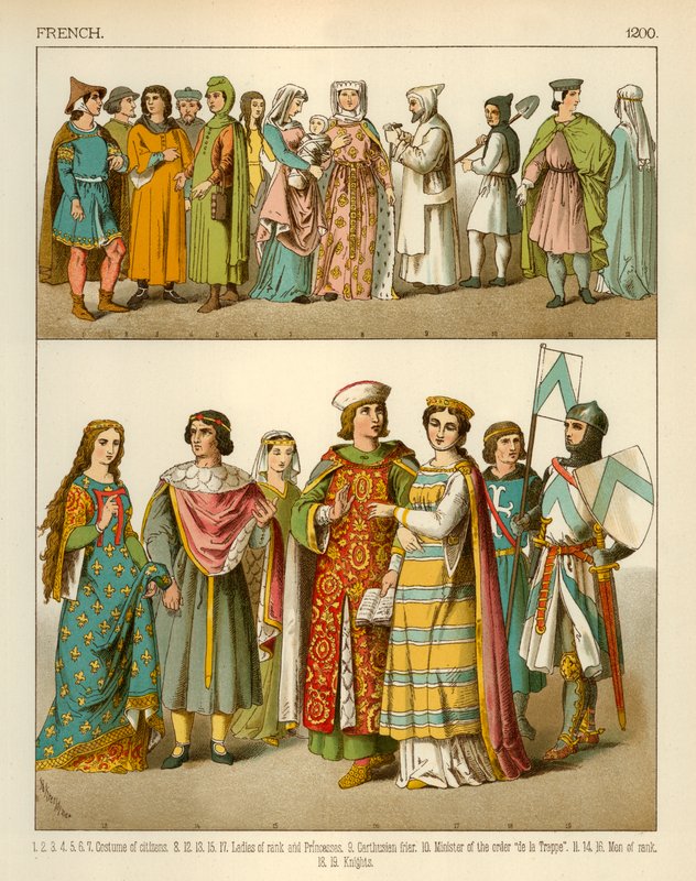 Fransız Kostümü 1200 by Albert Kretschmer