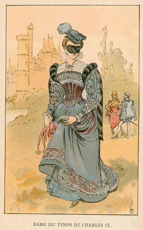 Charles IX Zamanın Hanımı by Albert Robida