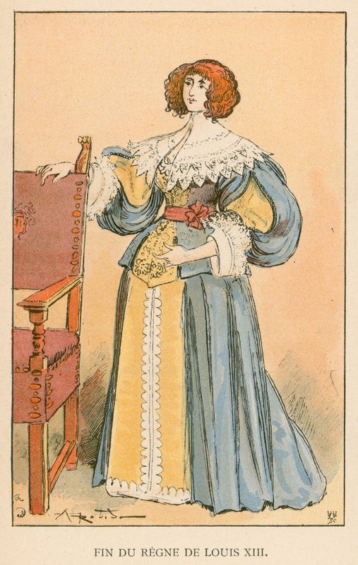Louis XIII saltanatının sonu by Albert Robida