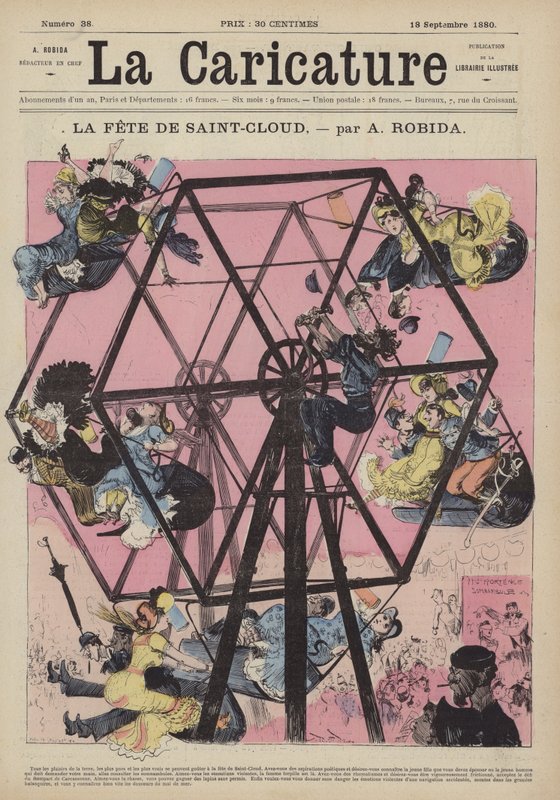 Fete de Saint-Cloud by Albert Robida