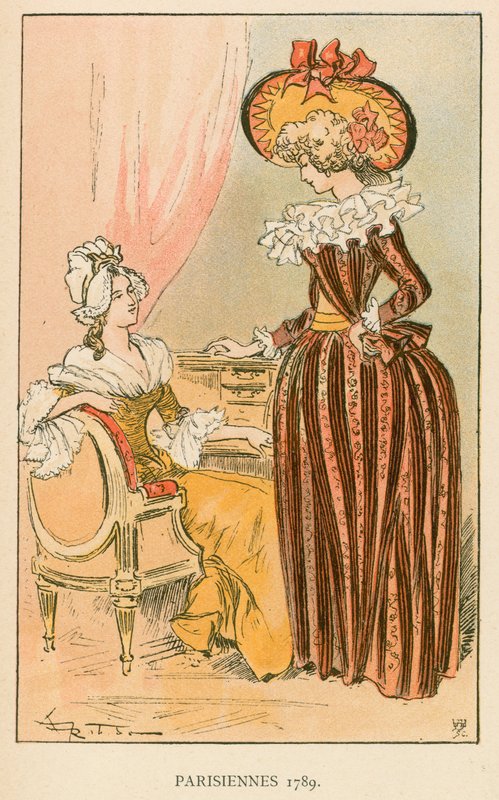 Parisliler 1789 by Albert Robida
