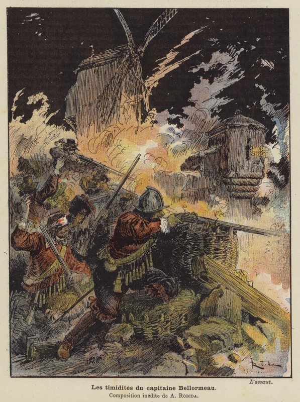Saldırı by Albert Robida