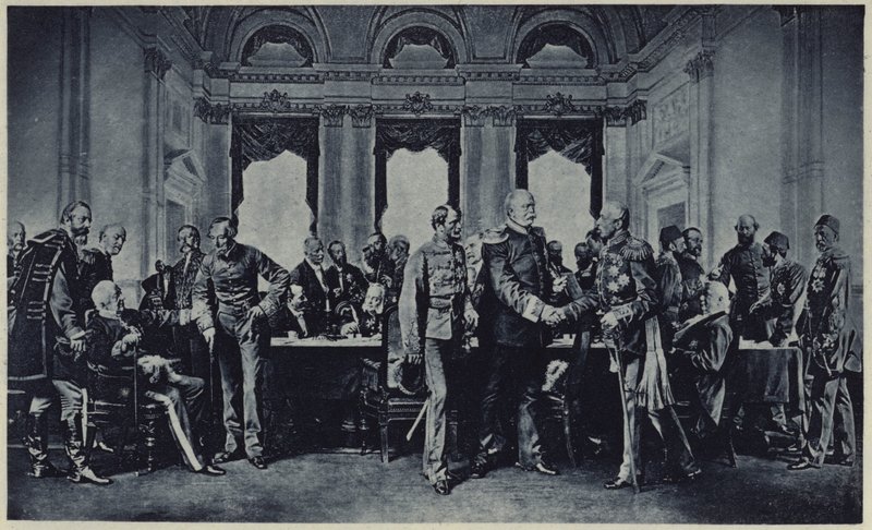 Berlin Kongresi (lito) by Albert Sauvert