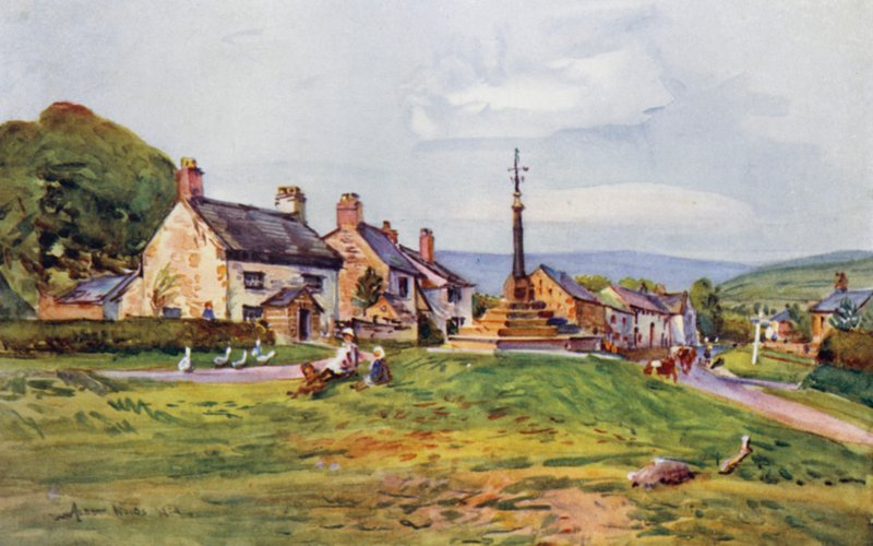 Inglewhite (renkli lito) by Albert Woods