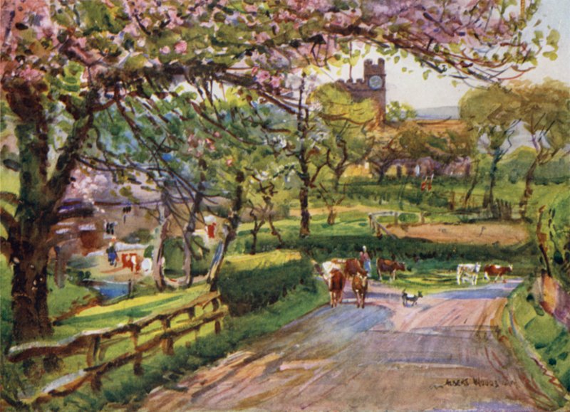 Samlesbury, Lower Ribblesdale