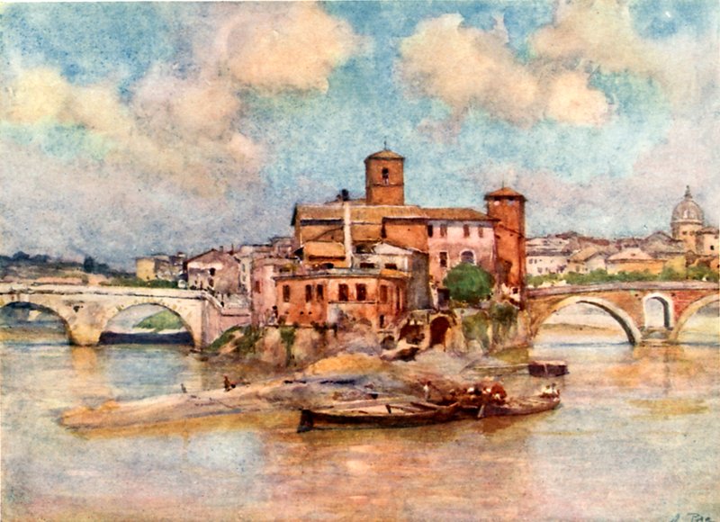 Tiber Adası - Isola Sacra by Alberto Pisa