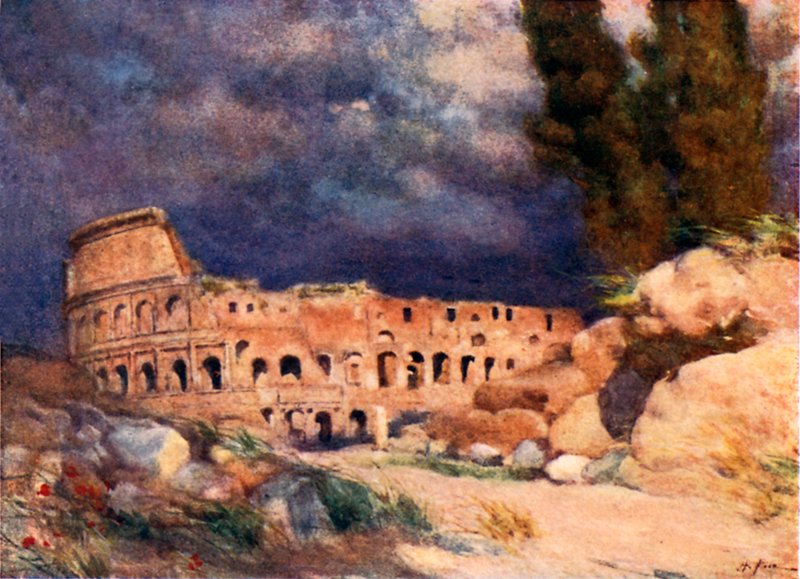 Fırtınadaki Kolezyum by Alberto Pisa