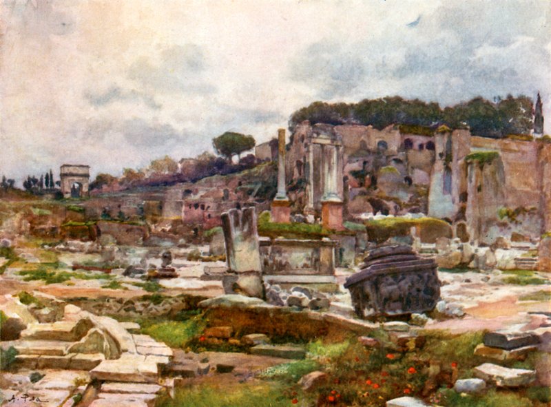 Septimius Severus Kemerinden Forum by Alberto Pisa