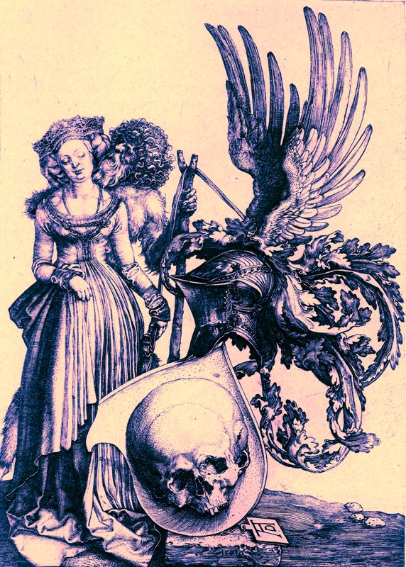 Ölüm Arması by Albrecht (after) Durer or Duerer