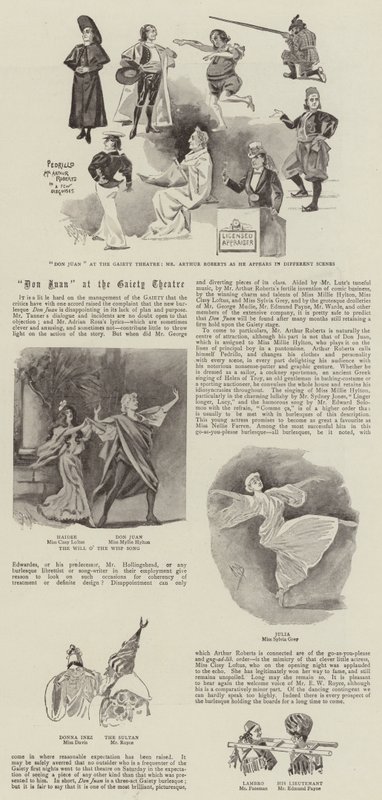 Don Juan, Gaiety Tiyatrosu