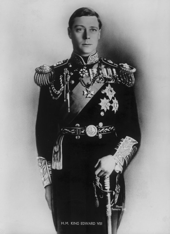 Kral Edward VIII (s/b fotoğraf) by Alexander Bassano