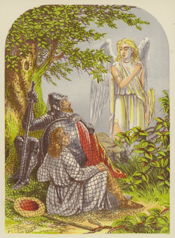 Christian ve Hopeful ağa yakalandı by Alexander Francis Lydon
