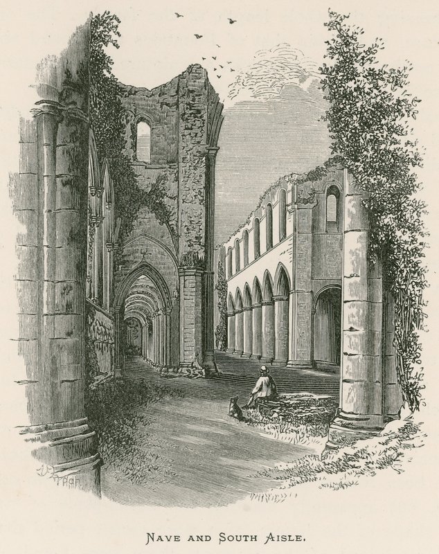 Fıskiyeler Manastırı, Nef ve Güney Koridor by Alexander Francis Lydon