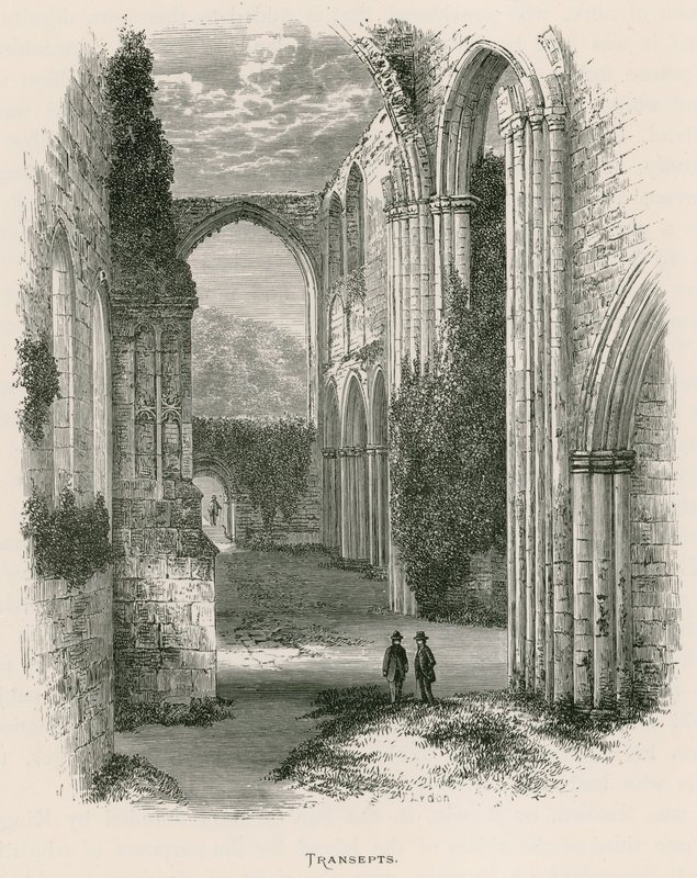 Furness Manastırı, Transepts by Alexander Francis Lydon