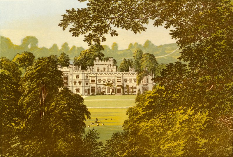 Hampton mahkemesi by Alexander Francis Lydon