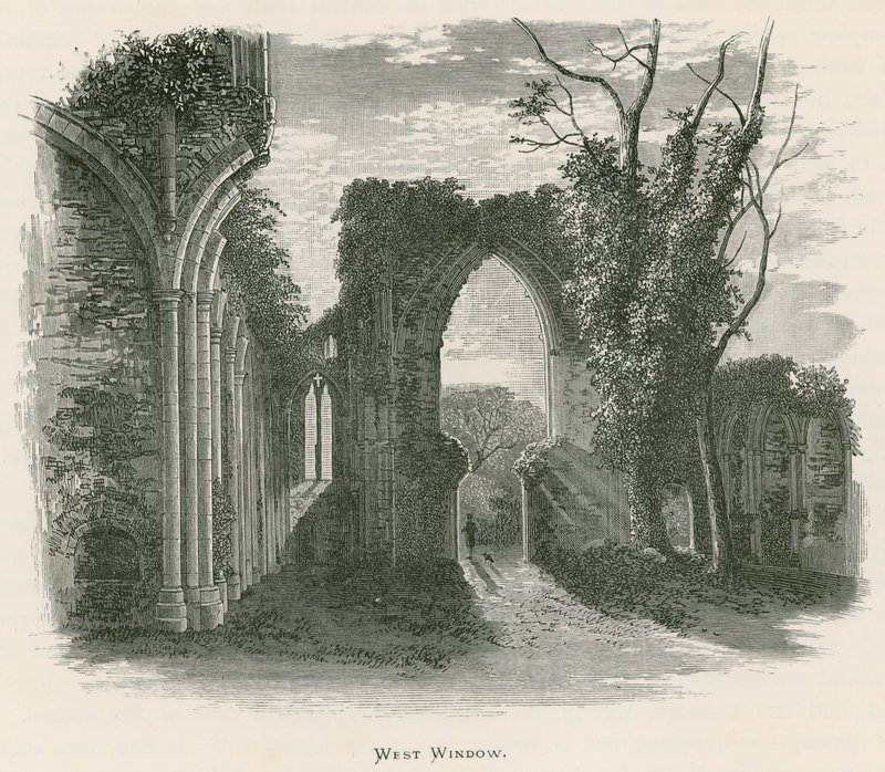 Netley Manastırı, Batı Penceresi by Alexander Francis Lydon