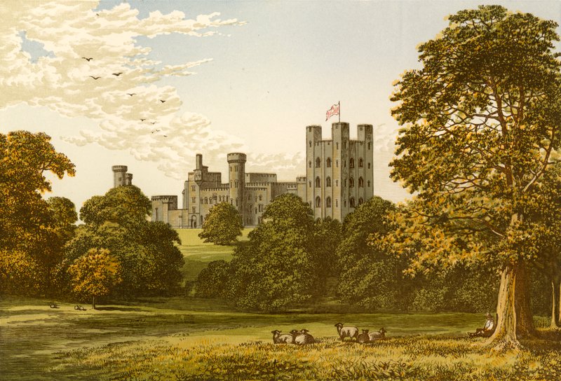 Penrhyn Kalesi by Alexander Francis Lydon