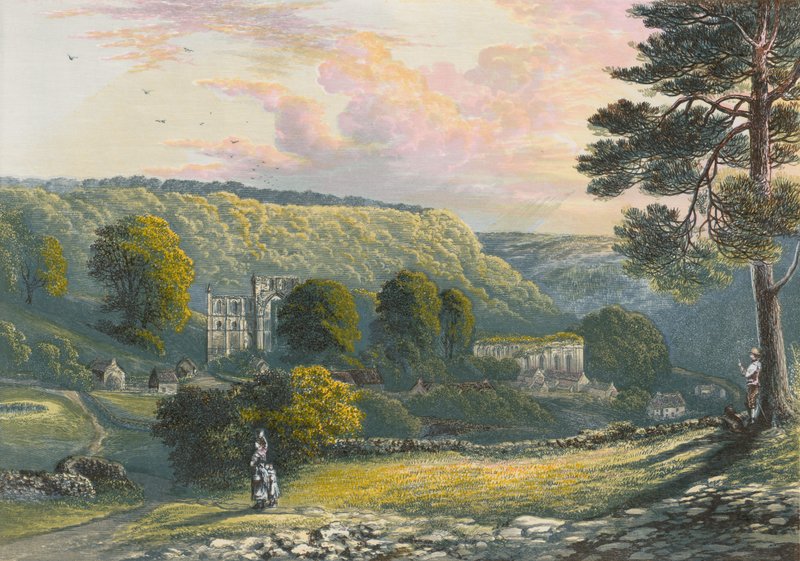 Rievaulx Manastırı by Alexander Francis Lydon