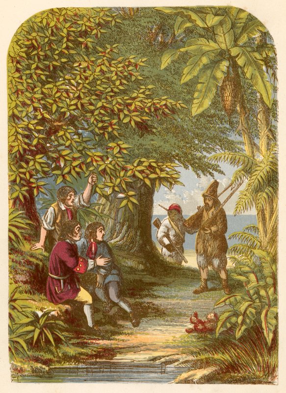 Robinson Crusoe üç İngiliz