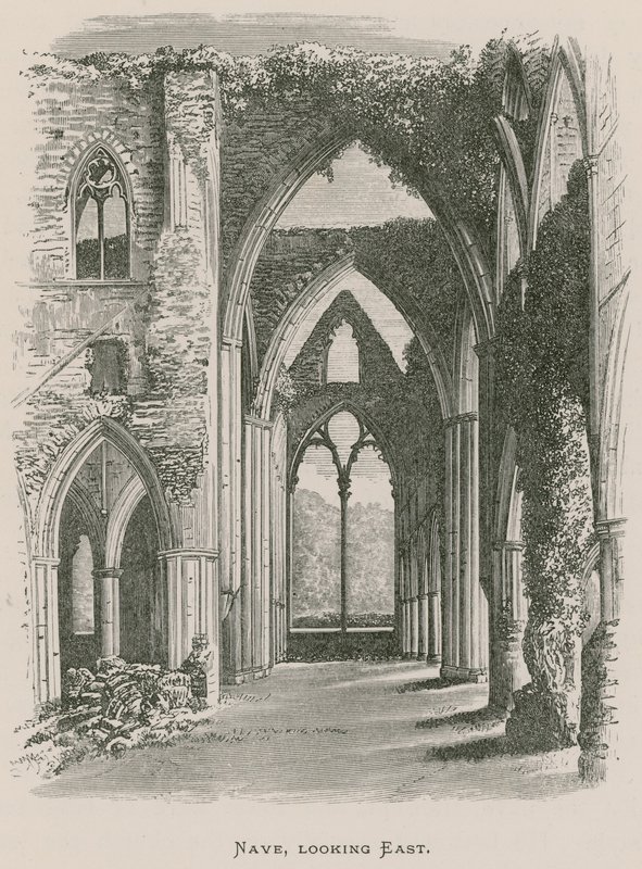 Tintern Abbey, Nave, Doğu