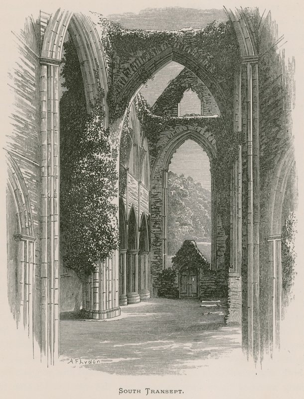 Tintern Manastırı, Güney Transept by Alexander Francis Lydon