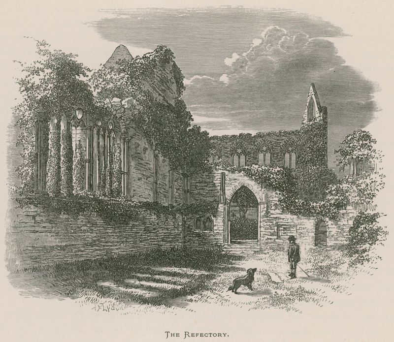 Tintern Manastırı, Yemekhane by Alexander Francis Lydon