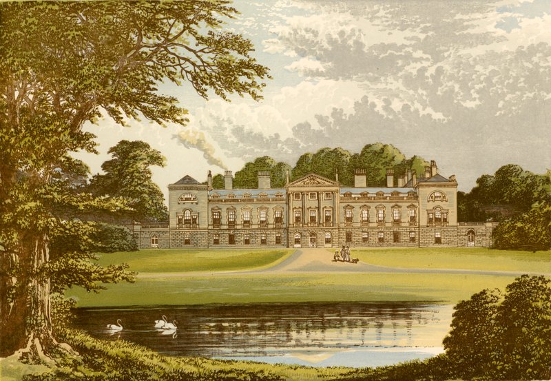 Woburn Manastırı by Alexander Francis Lydon