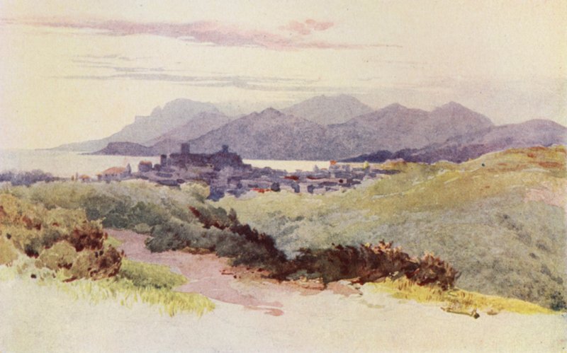 Cannes ve Esterel Dağları (renkli taş) by Alexander Henry Hallam Murray