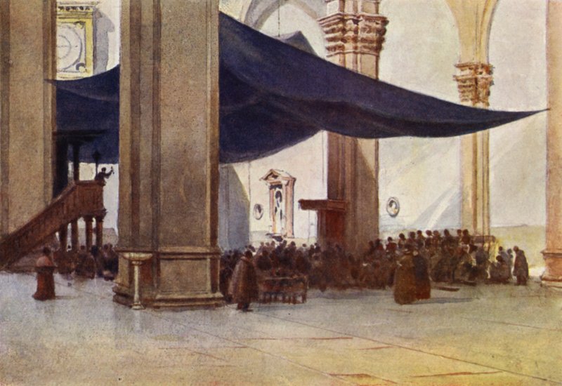 Floransa, Lenten Vaazı sırasında Duomo