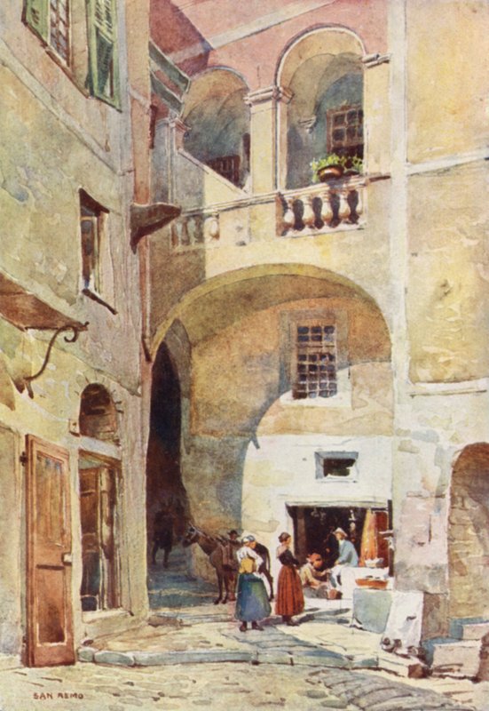 San Remo (renkli taş) by Alexander Henry Hallam Murray