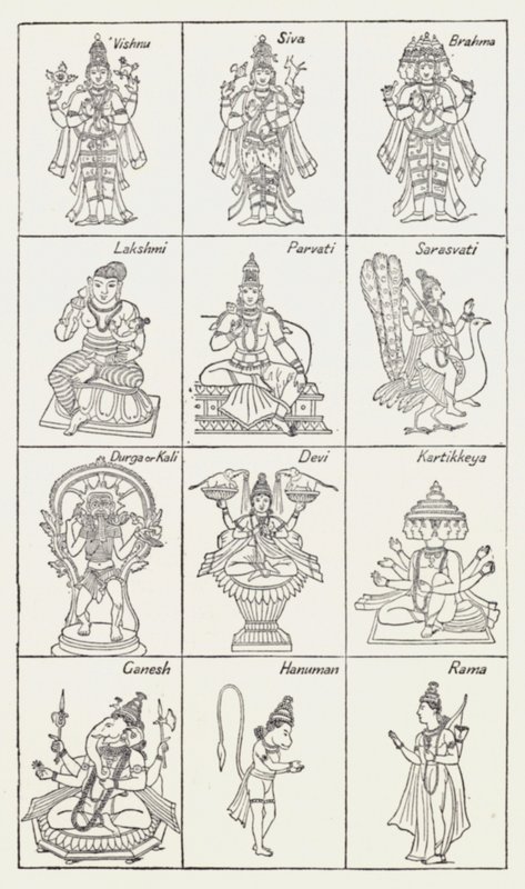 Hindu Panteonu by Alexander Henry Hallam Murray