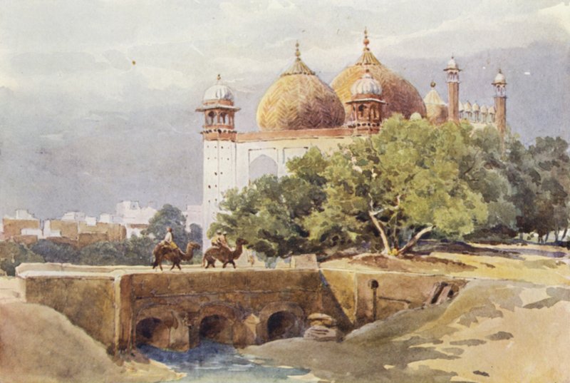 Jama Mescidi, Agra by Alexander Henry Hallam Murray