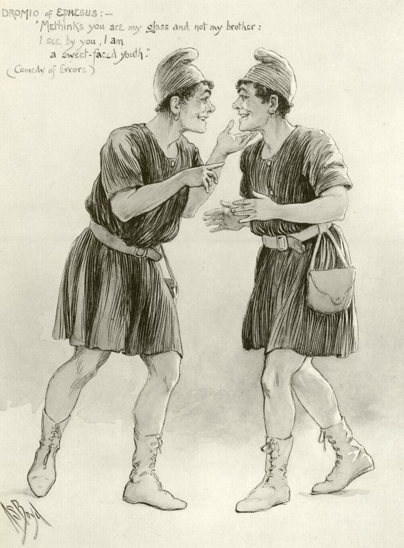 Efesli Dromio (gravür) by Alexander Stuart Boyd