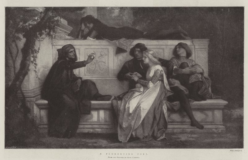Floransalı Şair by Alexandre Cabanel