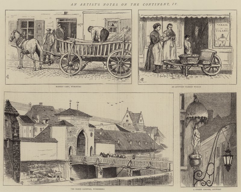 Bir Sanatçının Kıta Üzerine Notları, IV by Alfred Chantrey Corbould