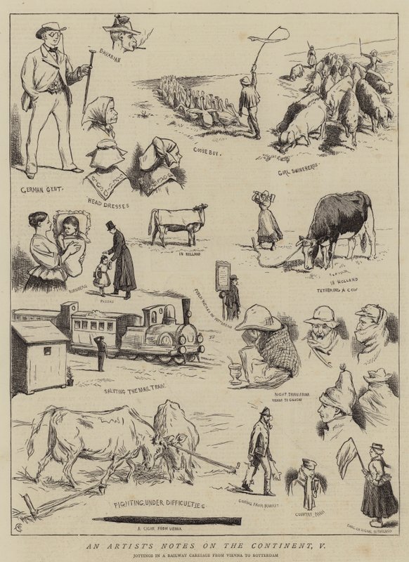 Bir Sanatçının Kıta Üzerine Notları, V by Alfred Chantrey Corbould