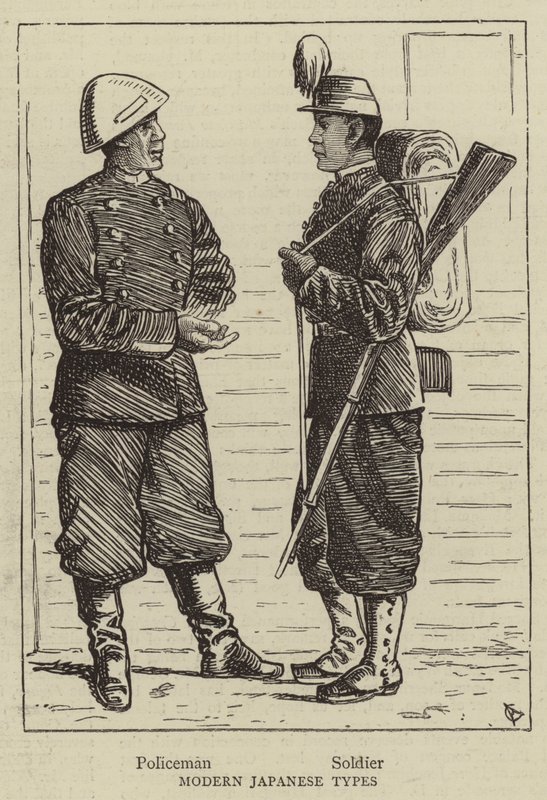 Modern Japon Türleri by Alfred Chantrey Corbould