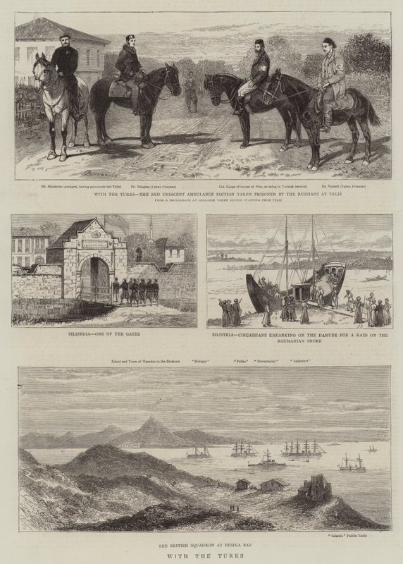 Türklerle by Alfred Chantrey Corbould