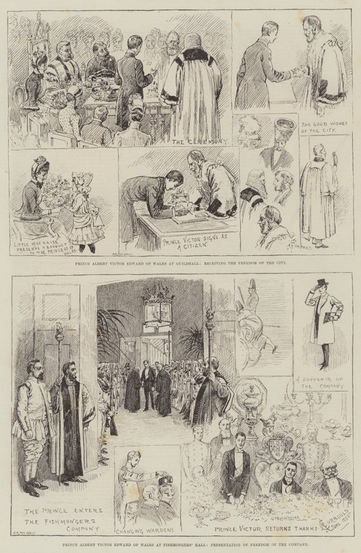 Galler Prensi Albert Victor Edward Londra Şehri
